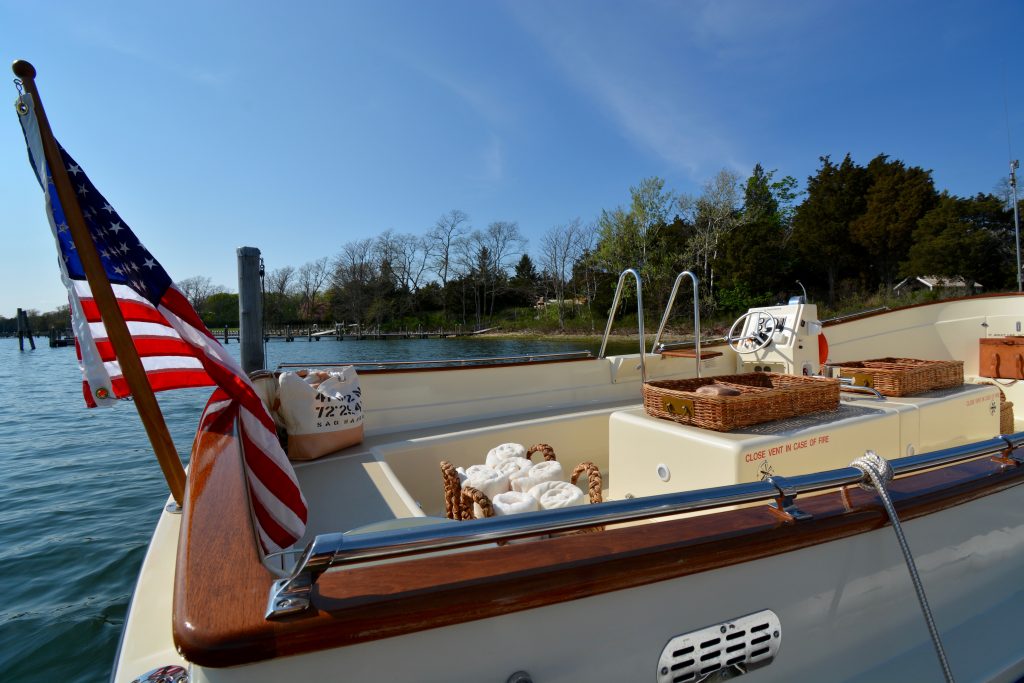 Exclusive Le Launch Siren charter near Sag Harbor.